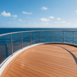 Kính Uốn Lan Can Tàu Biển – Sang Trọng & An Toàn